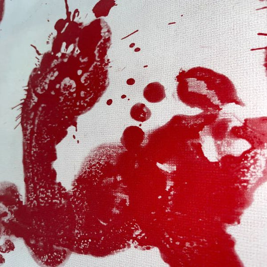 BloodyTrail - Farbwechselnde Badematte
