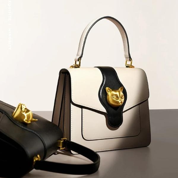 BAFELLI NAMELESS CAT HANDBAG