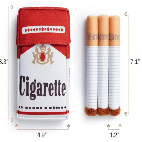 dog toy cigarettes Dog Cigar Plush Toy – Barkermeow dog toy cigarettes Dog Cigar Plush Toy – Barkermeow