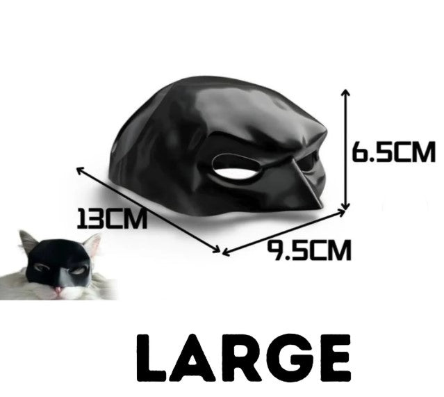 猫用アベンジャーバットマンマスク