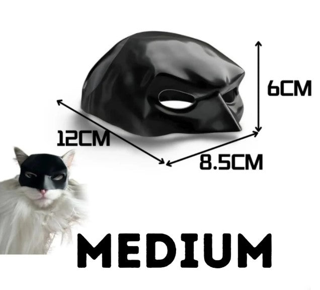 猫用アベンジャーバットマンマスク