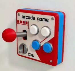 Retro Arcade Light Switch Cover