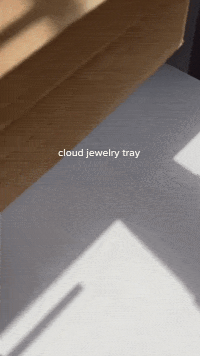 Cloud Trinket Jewelry Tray