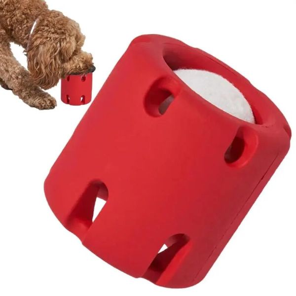 Tennis Tumble Puzzle Dog Toy