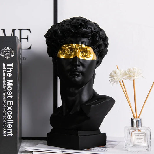 Die Diebesmaske David Decor Statue