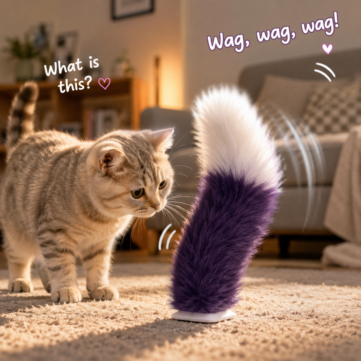 PurrTail™ Electronic Wagging Cat Tail