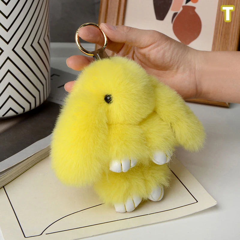 Swamp Rabbits Keychains Rabbit Plush Key Chain Bag Pendant – Barkermeow