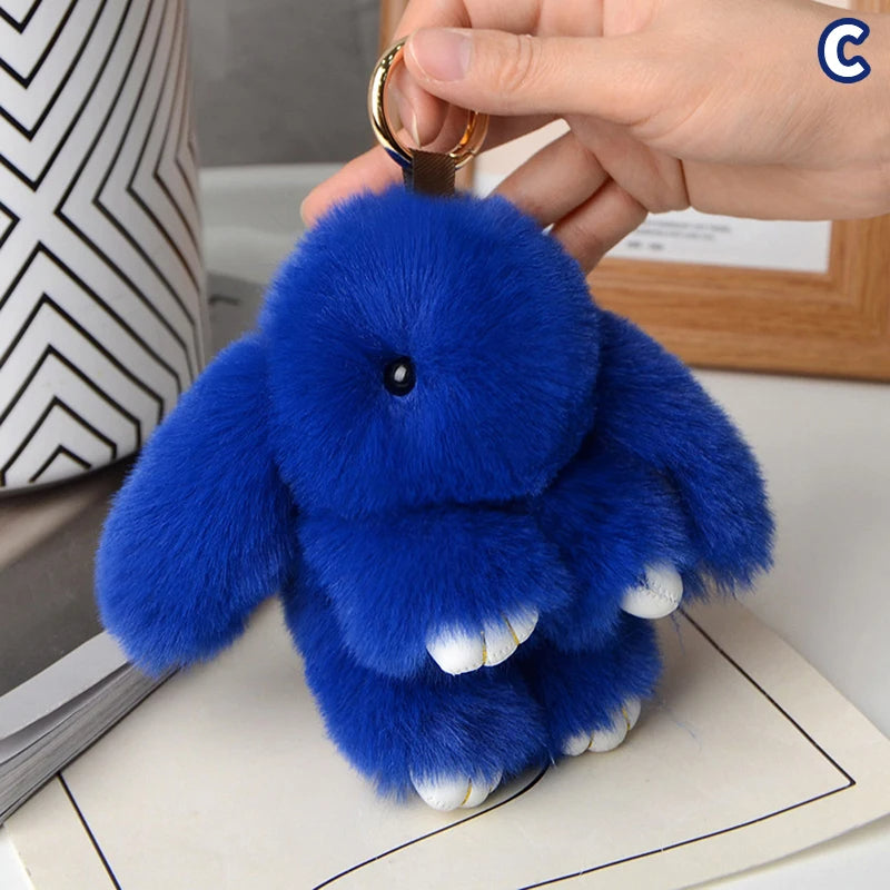Keychain Rabbit Plue Rabbit Plush Key Chain Bag Pendant – Barkermeow