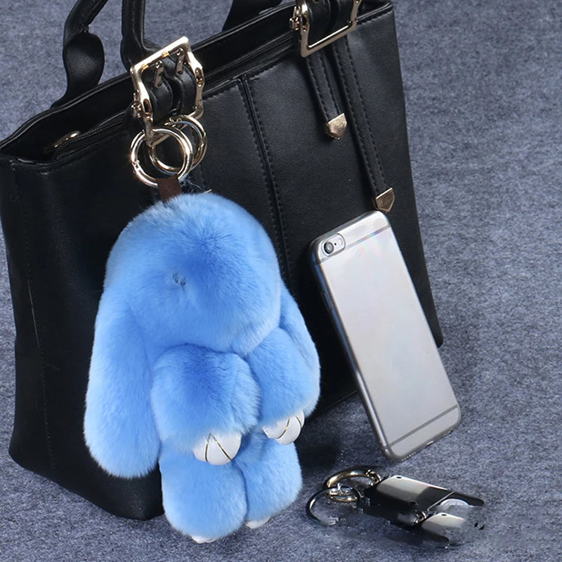 Keychain Rabbit Plue Rabbit Plush Key Chain Bag Pendant – Barkermeow