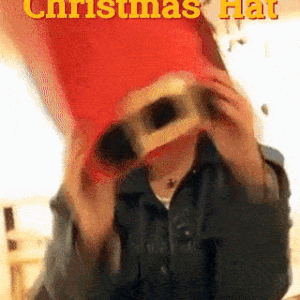 踊るクリスマスサンタ電気帽子