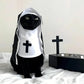 Funny Cat Nun Halloween Costume – Pet Cosplay Outfit for Cats & Dogs