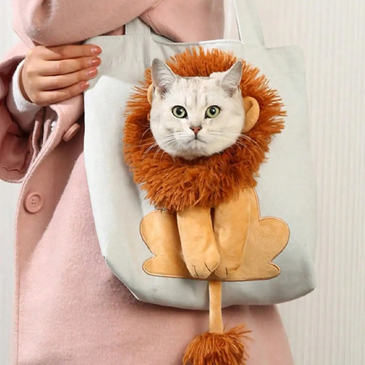 Lion Shape Cat carrier