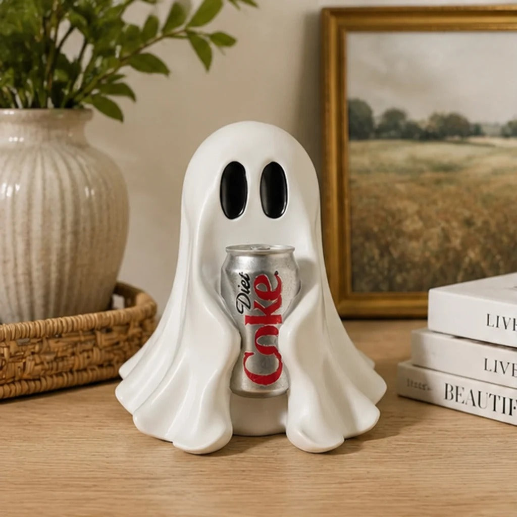 Halloween Geist Walking Dog &amp; Lagerfeuer Geister Nachtlicht