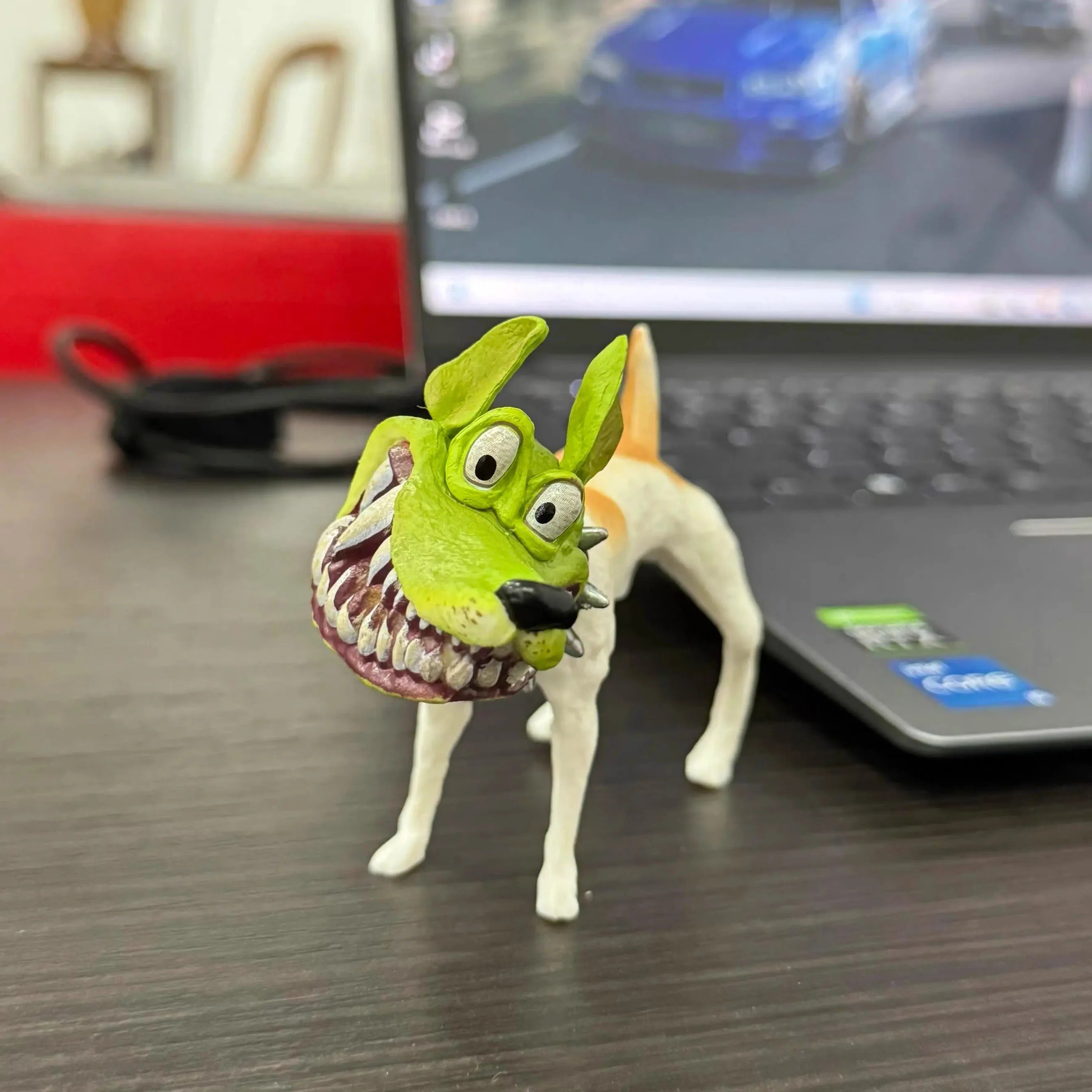 The Mask Dog Statue