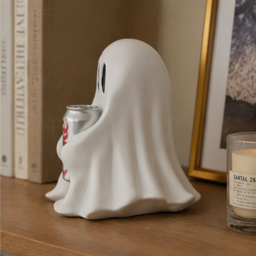 Halloween Geist Walking Dog &amp; Lagerfeuer Geister Nachtlicht