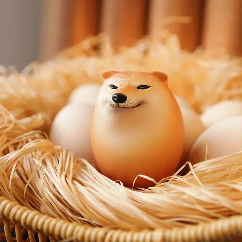 SHIBAKOO Shiba Inu Egg Decor