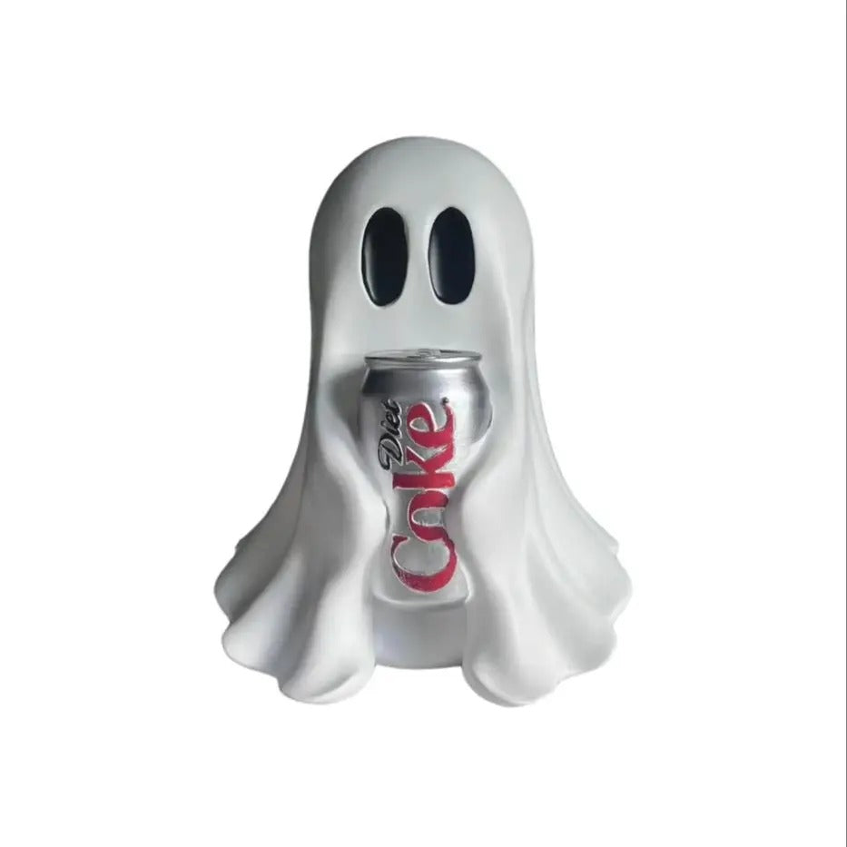 Halloween Geist Walking Dog &amp; Lagerfeuer Geister Nachtlicht