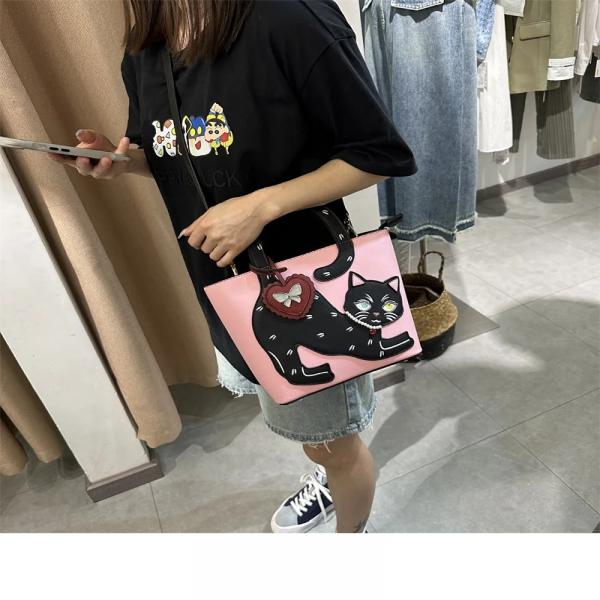 Long Tail Premium Cat Crossbody-Handtasche 