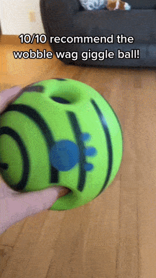 2023 Wobble Gag Giggle Ball Dog Toy – Barkermeow