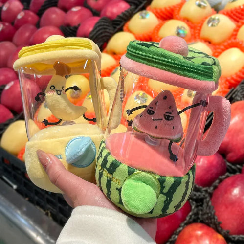 Novelty Fruit Blender Plush ( Banana, Water Melon & Carrot )