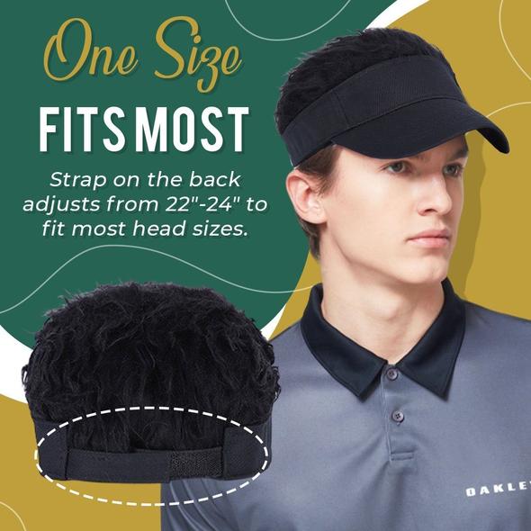 Amazing Flair Hair Visor Cap - Dealbagco