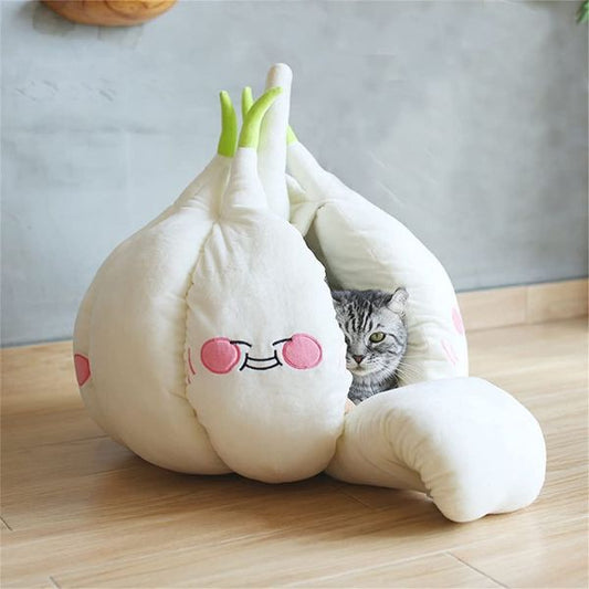 ガーリックキャットベッド