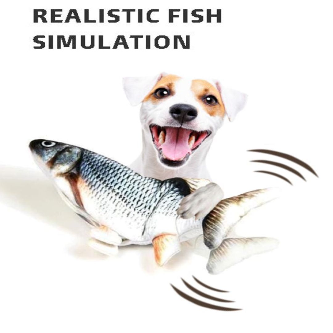 Flopping Fish Upgraded Interactive Flopping Fish Dog & Lobster Toy – Barkermeow