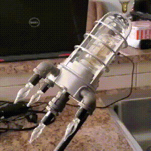スチームパンクロケットランプ