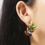 earrings Humming Bird Ear Jewelery - Dealbagco