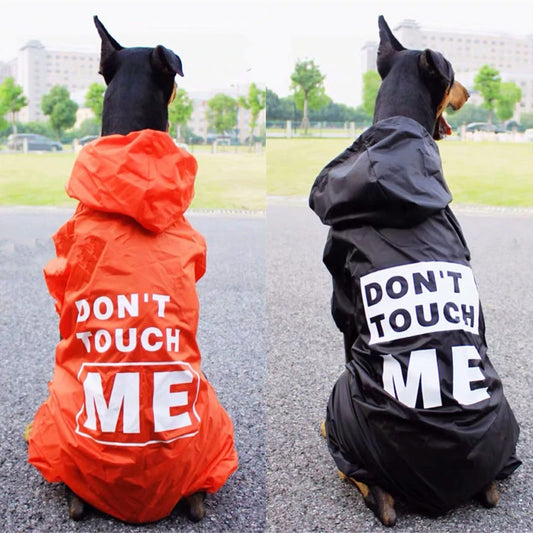 犬用ジャンパーレインコート（ドンタッチミー）